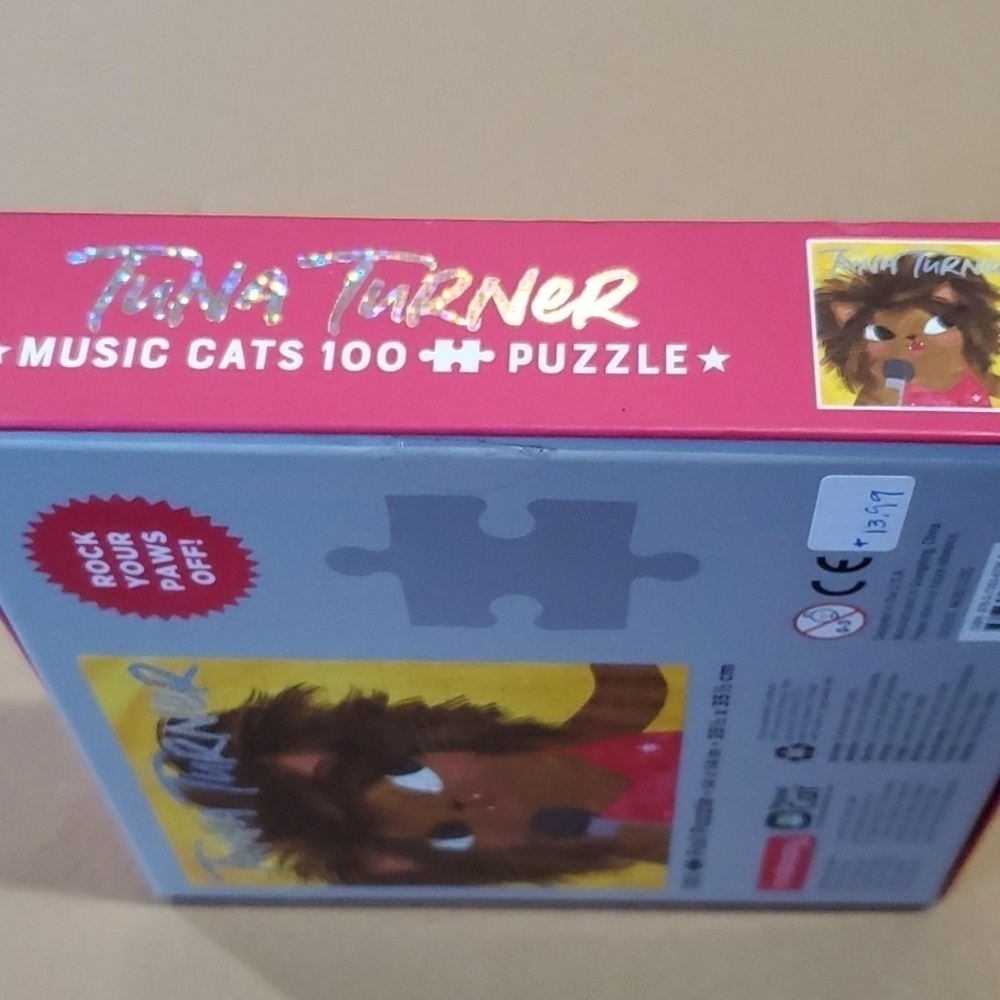 Mudpuppy Tina Turner music Cats 100 piece puzzle 14 X 14 complete - Picture 7 of 7
